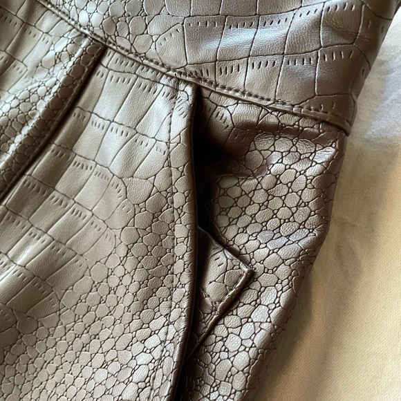 Maniere de voir heart pocket leather trousers - Picture 3 of 5